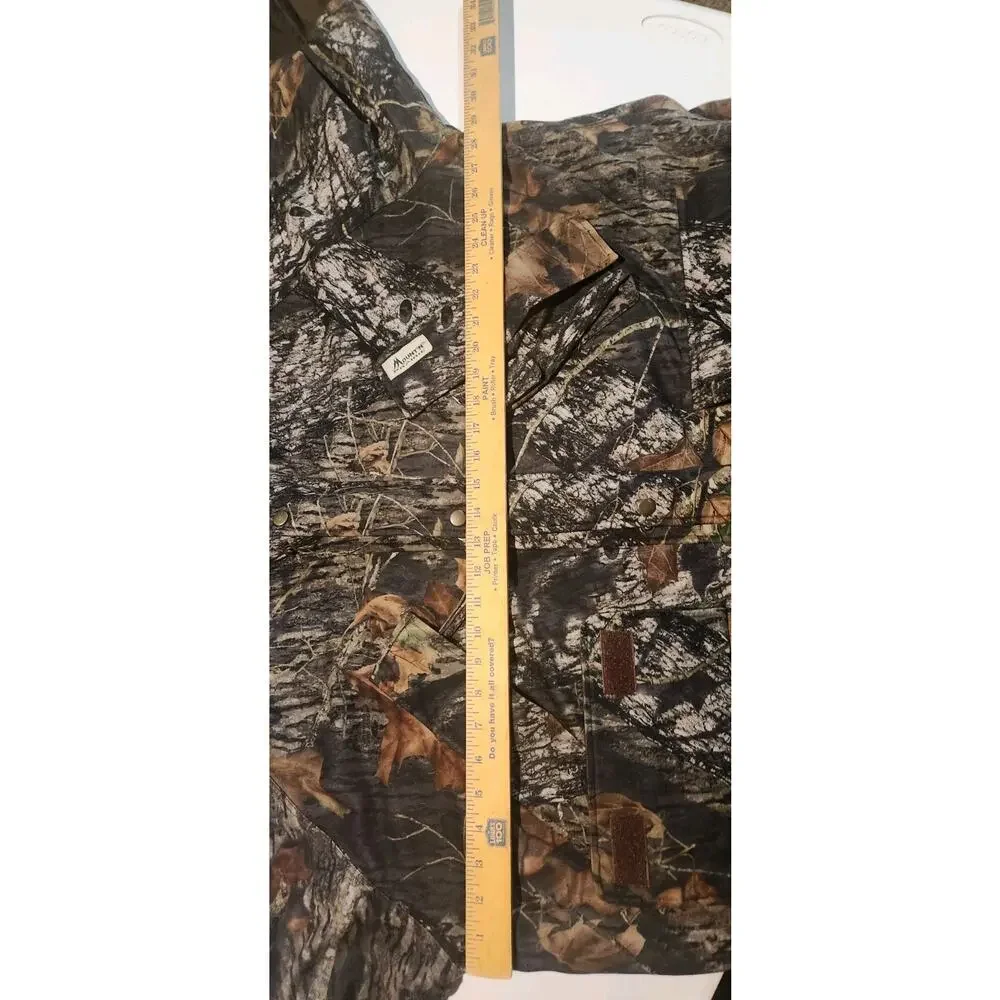 Mount’N Prairie Mens Jacket Work Hunting Hooded Camo Coat Size X-Larg